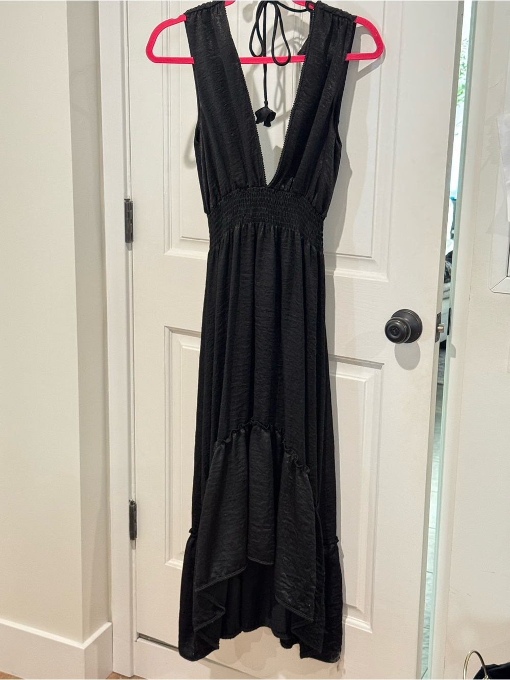 MISA Los Angeles Black Maxi Dress – Size Medium